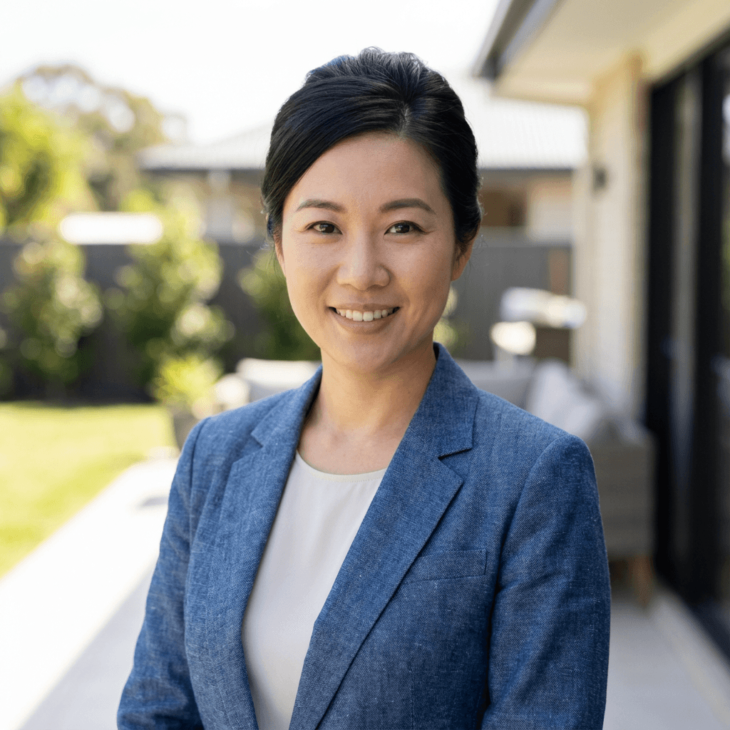 Lisa Chen, property manager working with Keith Landscaping