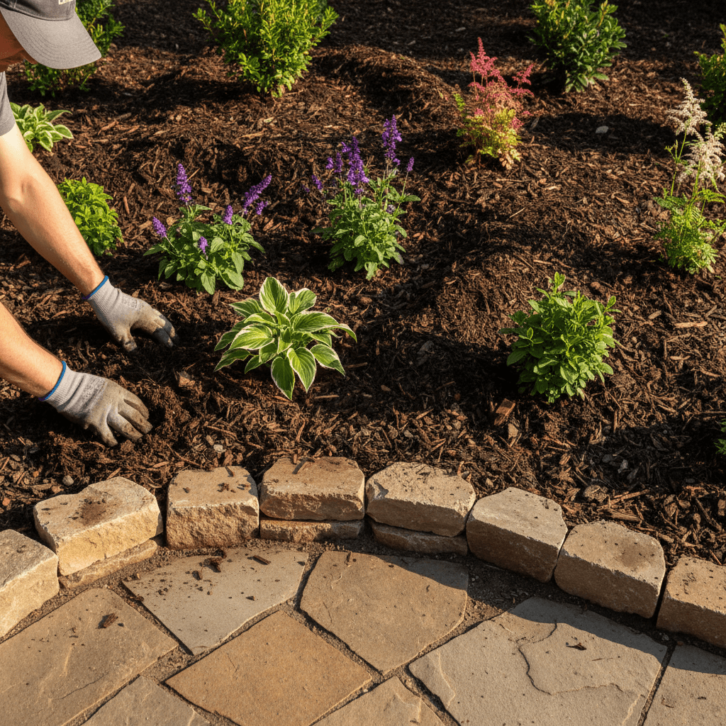 Landscape design and improvement work