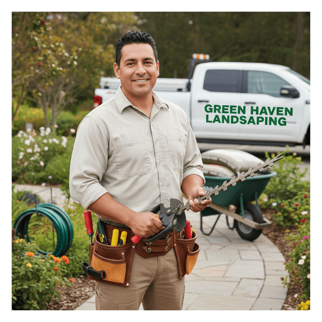 Jason Goble, owner of Keith Landscaping